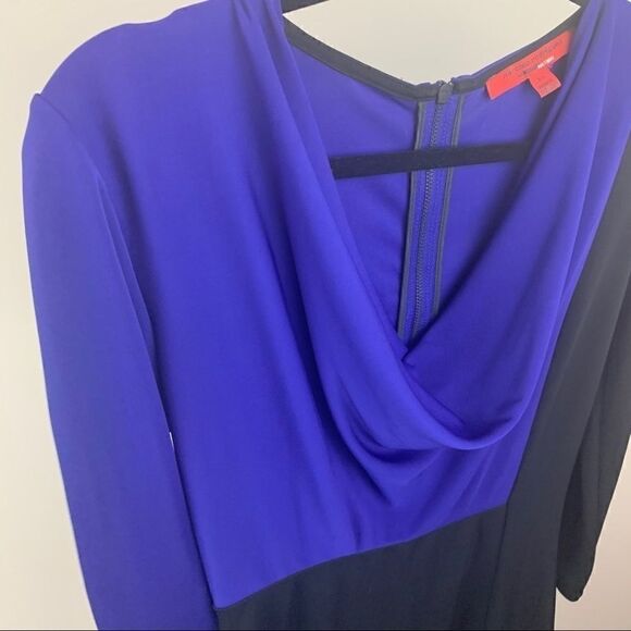 Narciso Rodriguez Design Nation blue black dress (E1) - Picture 11 of 12